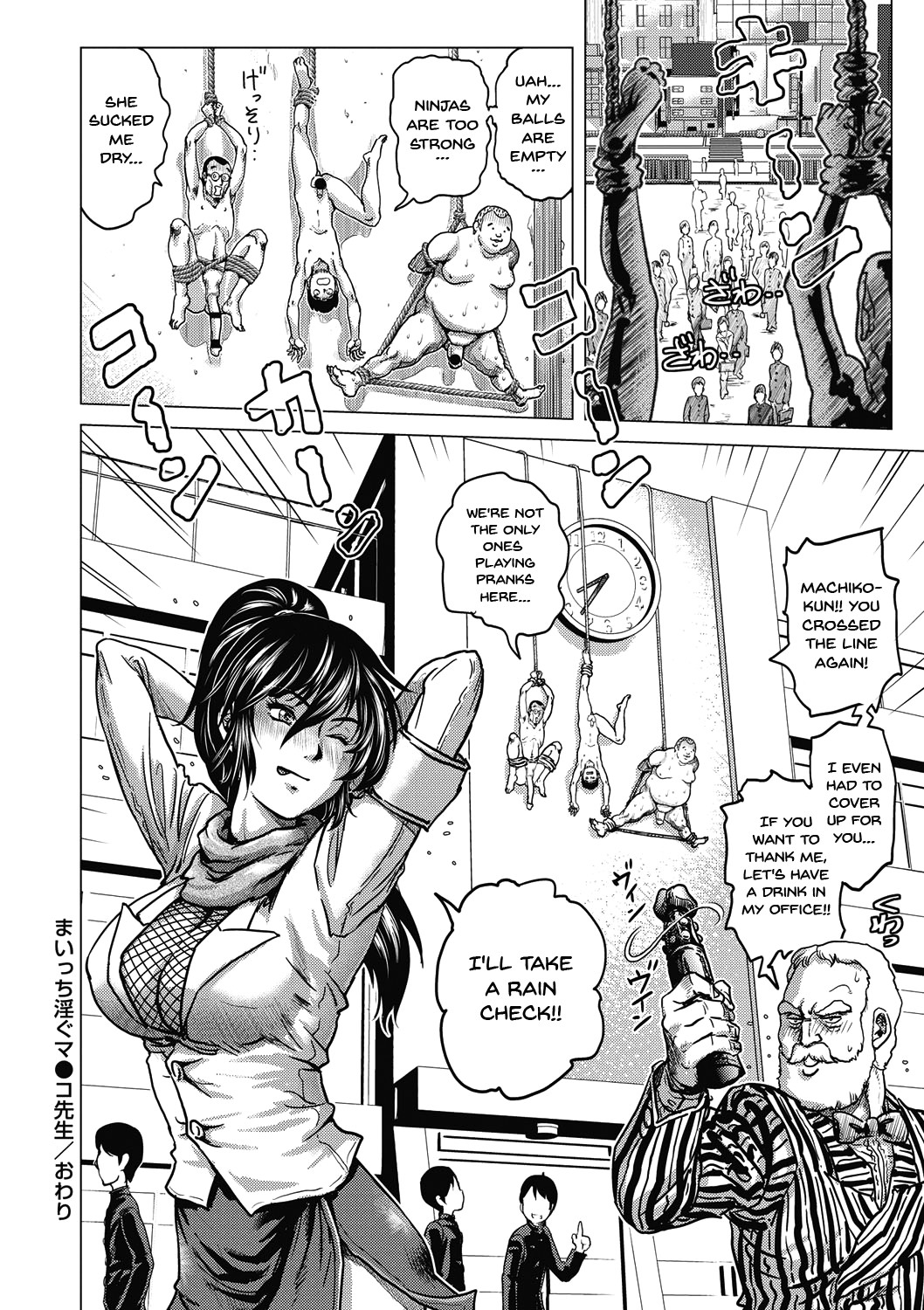 Hentai Manga Comic-Informal Heroine Gangbang-Read-149